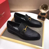 $102.00 USD Salvatore Ferragamo Leather Shoes For Men #1319148