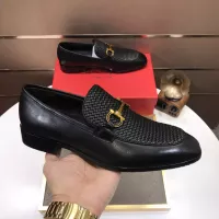 $102.00 USD Salvatore Ferragamo Leather Shoes For Men #1319148