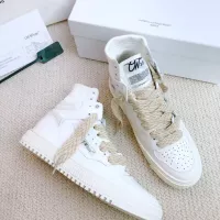 $112.00 USD Off-White High Tops Shoes For Men #1319151