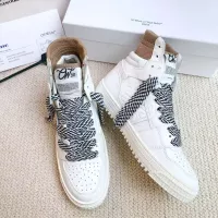 $112.00 USD Off-White High Tops Shoes For Men #1319153
