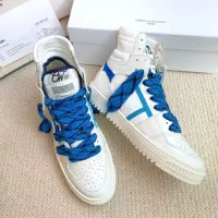 $112.00 USD Off-White High Tops Shoes For Men #1319157