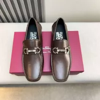 $100.00 USD Salvatore Ferragamo Leather Shoes For Men #1319305