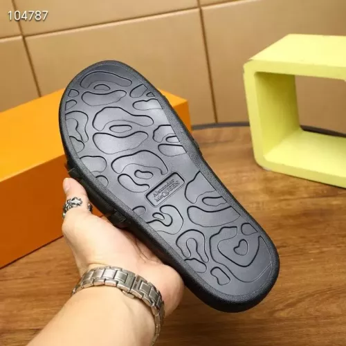 Replica Alexander McQueen Slippers For Men #1320651 $68.00 USD for Wholesale