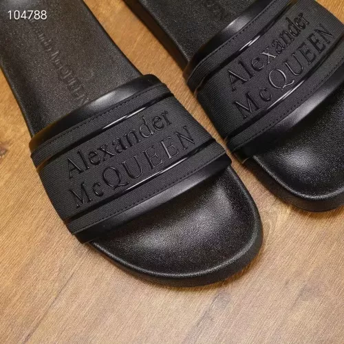 Replica Alexander McQueen Slippers For Men #1320653 $68.00 USD for Wholesale