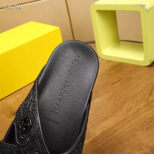 Replica Alexander McQueen Slippers For Men #1320656 $68.00 USD for Wholesale