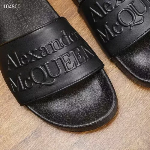 Replica Alexander McQueen Slippers For Men #1320658 $68.00 USD for Wholesale