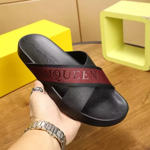 Replica Alexander McQueen Slippers For Men #1320660 $68.00 USD for Wholesale