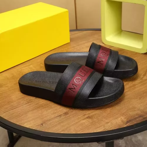Replica Alexander McQueen Slippers For Men #1320662 $68.00 USD for Wholesale