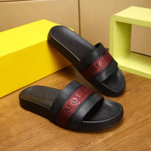 Replica Alexander McQueen Slippers For Men #1320662 $68.00 USD for Wholesale