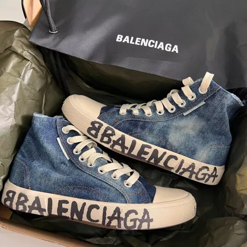 Replica Balenciaga High Tops Shoes For Women #1320685 $92.00 USD for Wholesale