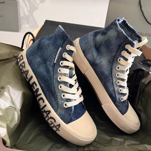 Replica Balenciaga High Tops Shoes For Women #1320685 $92.00 USD for Wholesale
