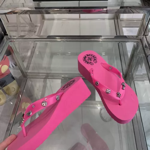 Replica Chrome Hearts Slippers For Women #1320690 $64.00 USD for Wholesale