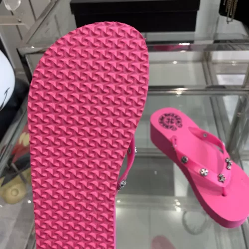 Replica Chrome Hearts Slippers For Women #1320690 $64.00 USD for Wholesale