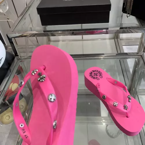 Replica Chrome Hearts Slippers For Women #1320690 $64.00 USD for Wholesale