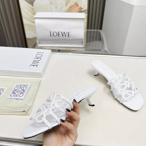 Replica LOEWE Slippers For Women #1320692 $85.00 USD for Wholesale