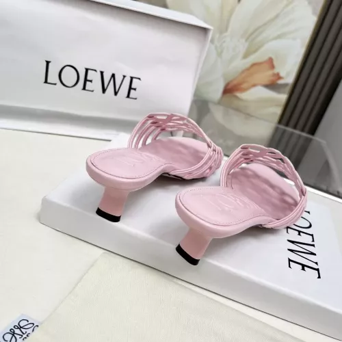 Replica LOEWE Slippers For Women #1320693 $85.00 USD for Wholesale