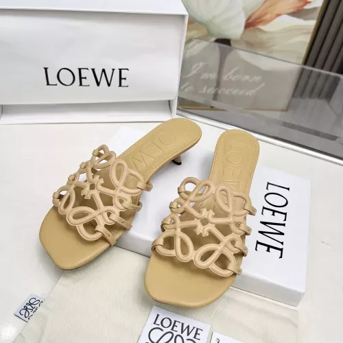 Replica LOEWE Slippers For Women #1320694 $85.00 USD for Wholesale