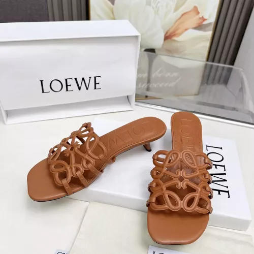 Replica LOEWE Slippers For Women #1320695 $85.00 USD for Wholesale