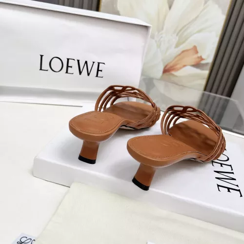 Replica LOEWE Slippers For Women #1320695 $85.00 USD for Wholesale