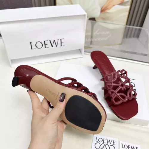 Replica LOEWE Slippers For Women #1320696 $85.00 USD for Wholesale
