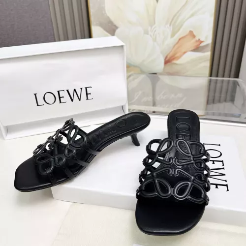 Replica LOEWE Slippers For Women #1320698 $85.00 USD for Wholesale
