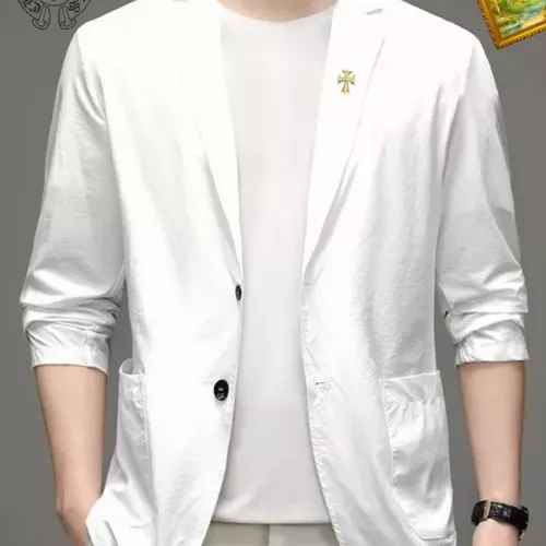 Replica Chrome Hearts Jackets Long Sleeved For Men #1321095, $52.00 USD, [ITEM#1321095], Replica Chrome Hearts Jackets outlet from China