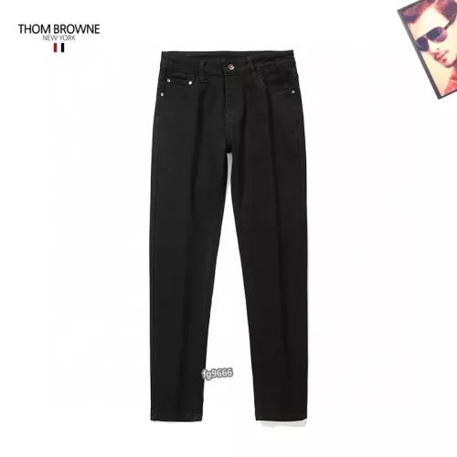 Replica Thom Browne TB Jeans For Men #1321282 $42.00 USD for Wholesale