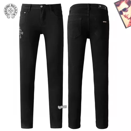 Replica Chrome Hearts Jeans For Men #1321283 $42.00 USD for Wholesale