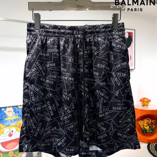 Replica Balmain Tracksuits Short Sleeved For Men #1321432 $76.00 USD for Wholesale