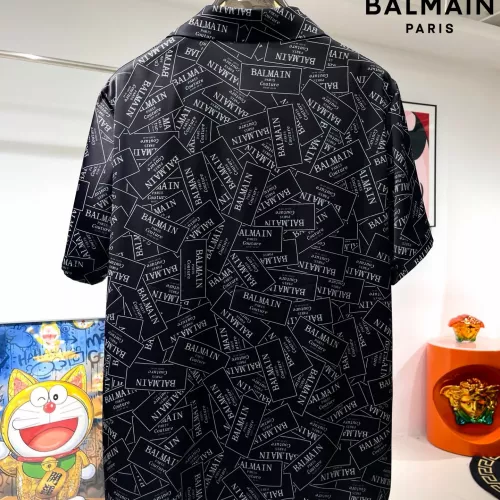 Replica Balmain Tracksuits Short Sleeved For Men #1321432 $76.00 USD for Wholesale