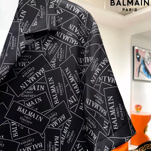 Replica Balmain Tracksuits Short Sleeved For Men #1321432 $76.00 USD for Wholesale