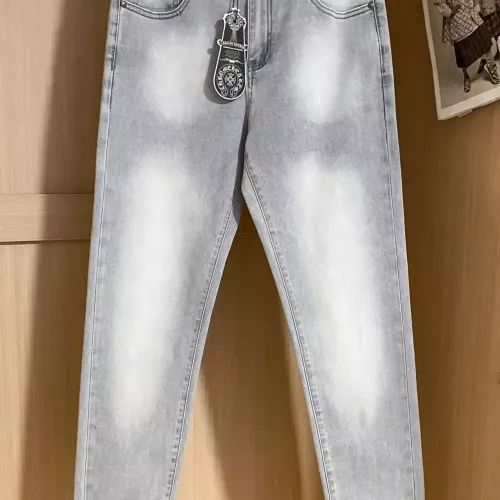 Replica Chrome Hearts Jeans For Men #1321983 $48.00 USD for Wholesale