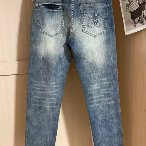 Replica Philipp Plein PP Jeans For Men #1321992 $48.00 USD for Wholesale
