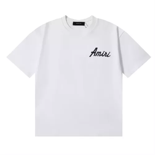 Replica Amiri T-Shirts Short Sleeved For Unisex #1322708 $29.00 USD for Wholesale