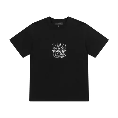 Replica Amiri T-Shirts Short Sleeved For Unisex #1322727 $38.00 USD for Wholesale