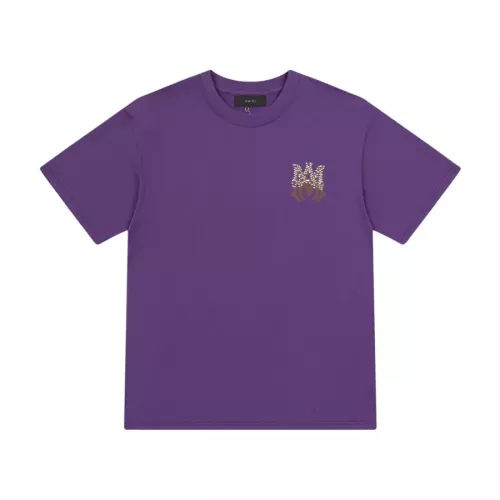 Replica Amiri T-Shirts Short Sleeved For Unisex #1322729 $38.00 USD for Wholesale