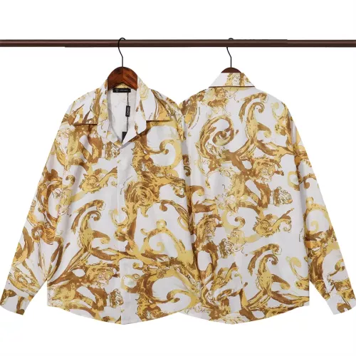Versace Shirts Long Sleeved For Men #1322762