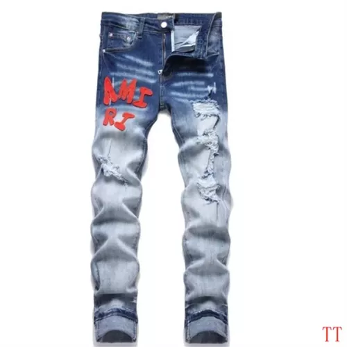 Replica Amiri Jeans For Men #1322872 $48.00 USD for Wholesale