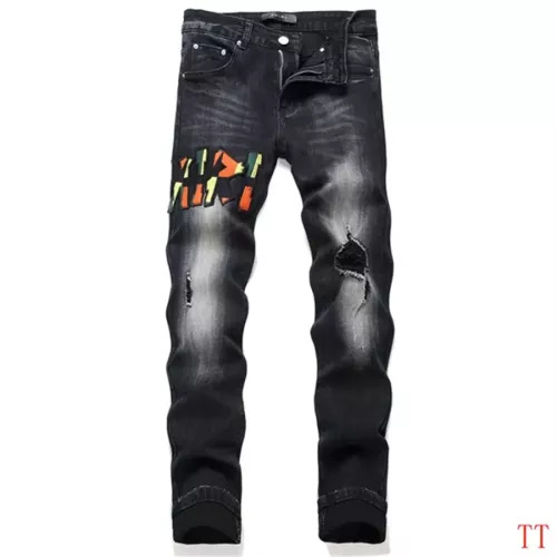 Replica Amiri Jeans For Men #1322876 $48.00 USD for Wholesale