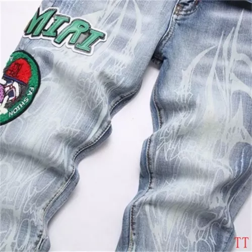 Replica Amiri Jeans For Men #1322880 $48.00 USD for Wholesale