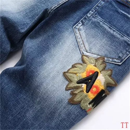 Replica Amiri Jeans For Men #1322885 $48.00 USD for Wholesale