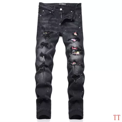 Replica Amiri Jeans For Men #1322888 $48.00 USD for Wholesale