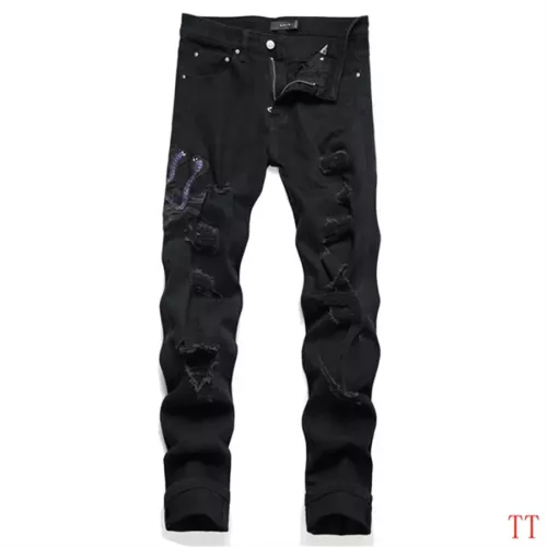 Replica Amiri Jeans For Men #1322890 $48.00 USD for Wholesale