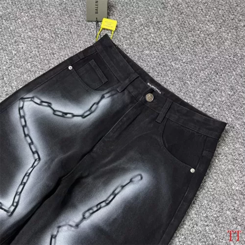 Replica Balenciaga Jeans For Men #1323052 $64.00 USD for Wholesale
