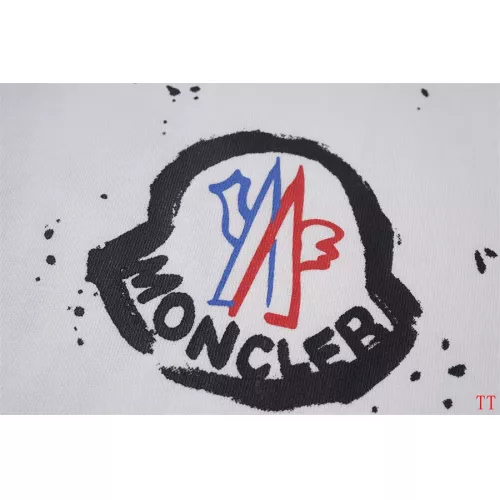 Replica Moncler T-Shirts Short Sleeved For Unisex #1323156 $32.00 USD for Wholesale