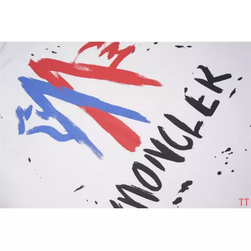 Replica Moncler T-Shirts Short Sleeved For Unisex #1323156 $32.00 USD for Wholesale