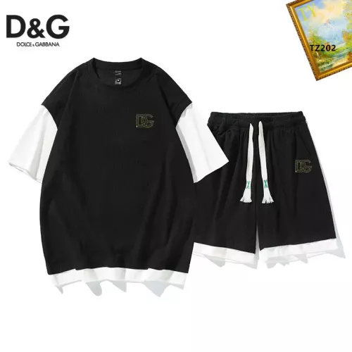 Dolce & Gabbana D&G Tracksuits Short Sleeved For Men #1323653