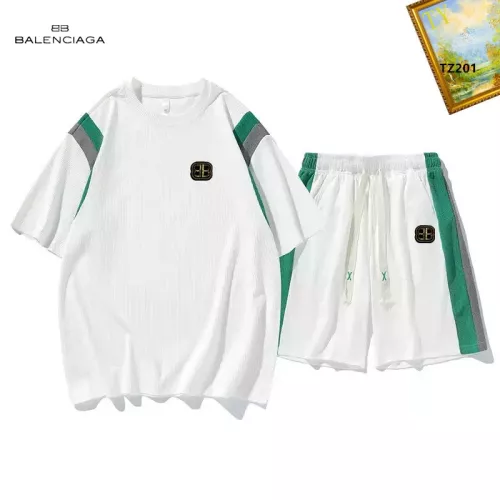 Balenciaga Fashion Tracksuits Short Sleeved For Men #1323674