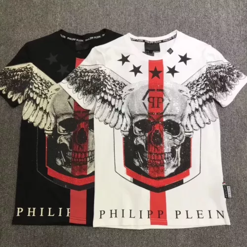Replica Philipp Plein PP T-Shirts Short Sleeved For Men #1324055 $27.00 USD for Wholesale
