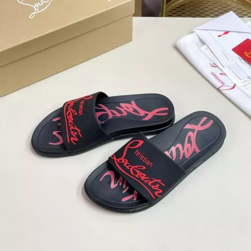 Replica Christian Louboutin CL Slippers For Men #1329721, $52.00 USD, [ITEM#1329721], Replica Christian Louboutin CL Slippers outlet from China